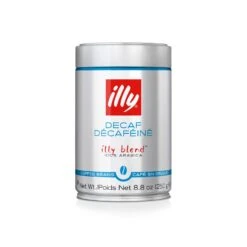 Illy Whole Bean Decaffeinated Classico Coffee