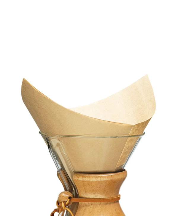 Chemex 100 Pre-Folded Unbleached Filter Squares 3 Chemex 100 Pre-Folded Unbleached Filter Squares