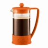 Bodum BRAZIL Coffee Press In Orange -Gaggia Store 430 original 1 2