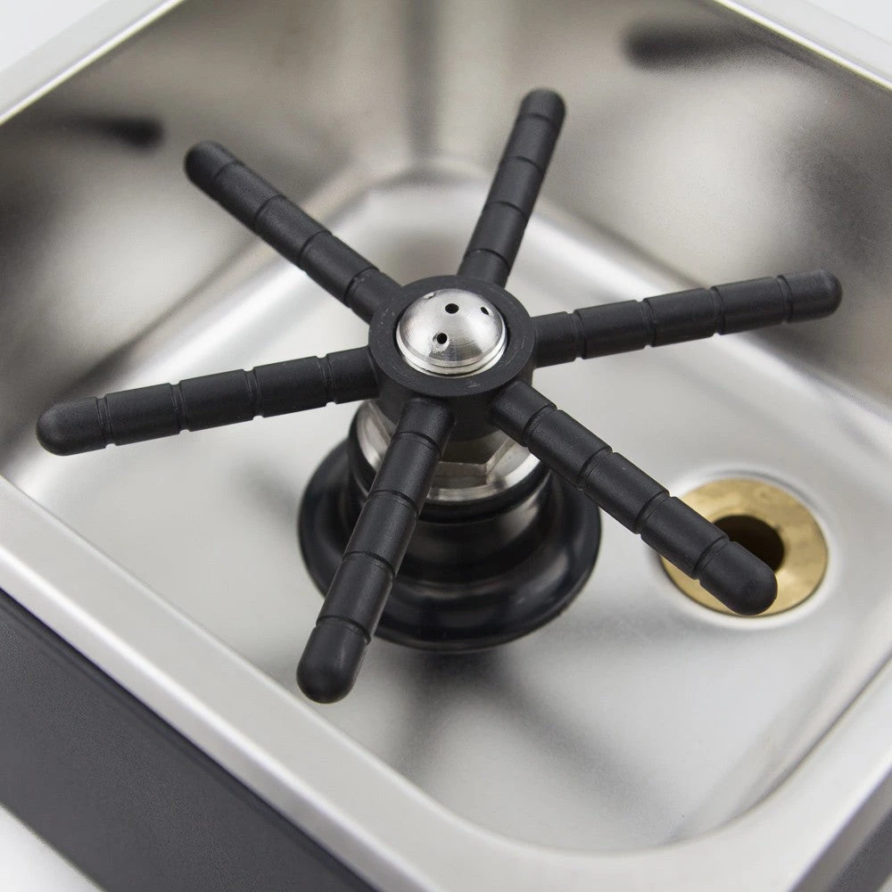 Barista Basics Counter Top Rinser - 6" X 6" X 2" Pan Size 5 Barista Basics Counter Top Rinser - 6" X 6" X 2" Pan Size - Image 3