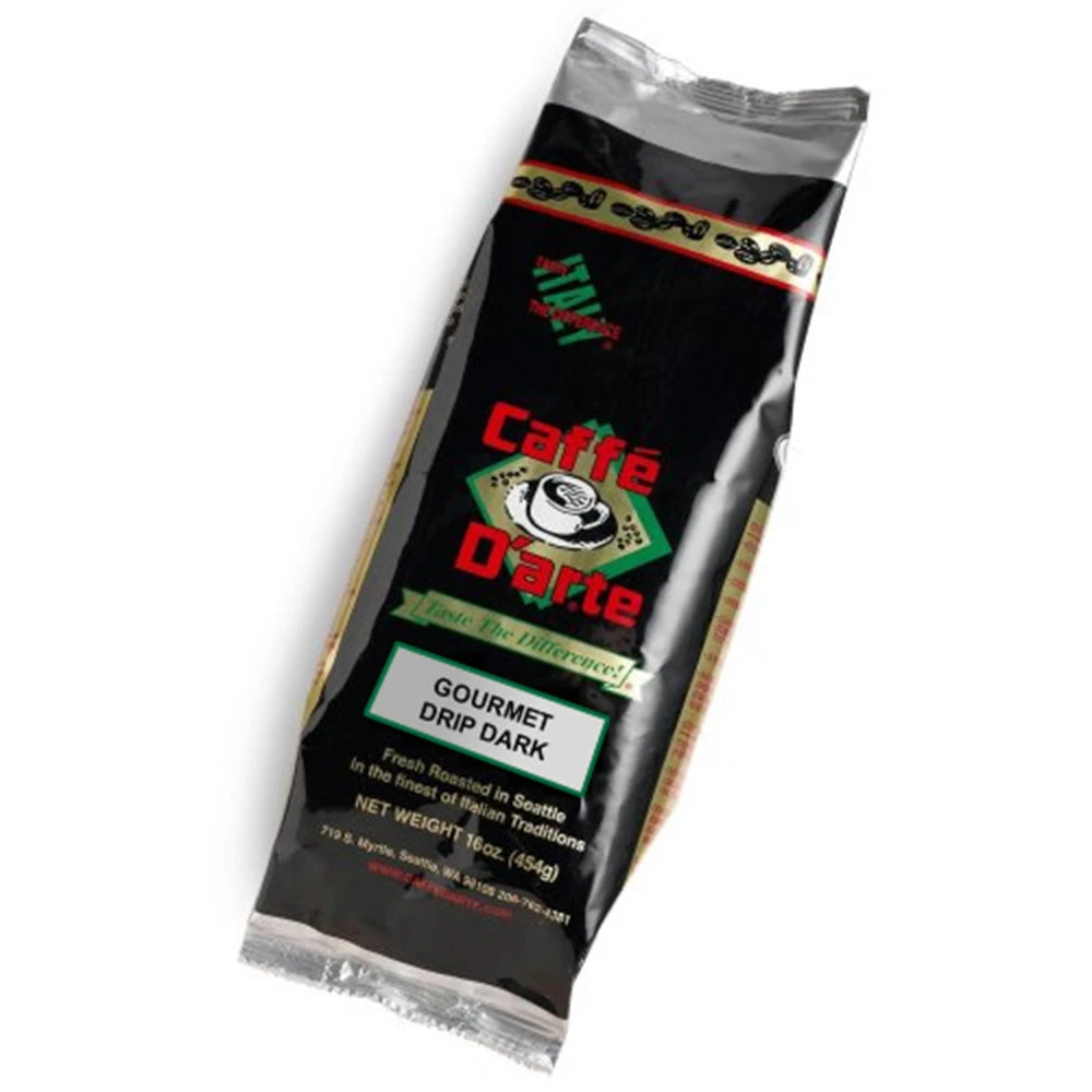 Caffé D’arte Gourmet Drip Dark Roast Whole Bean 3 Caffé D’arte Gourmet Drip Dark Roast Whole Bean