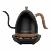 Brewista Artisan Electric Gooseneck Kettle - Matte Black 1 Brewista Artisan Electric Gooseneck Kettle - Matte Black -Gaggia Store ArtisanKettleblackonblacksideview