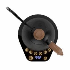 Brewista Artisan Electric Gooseneck Kettle - Matte Black 8 Brewista Artisan Electric Gooseneck Kettle - Matte Black -Gaggia Store ArtisanKettleblackonblacktopview