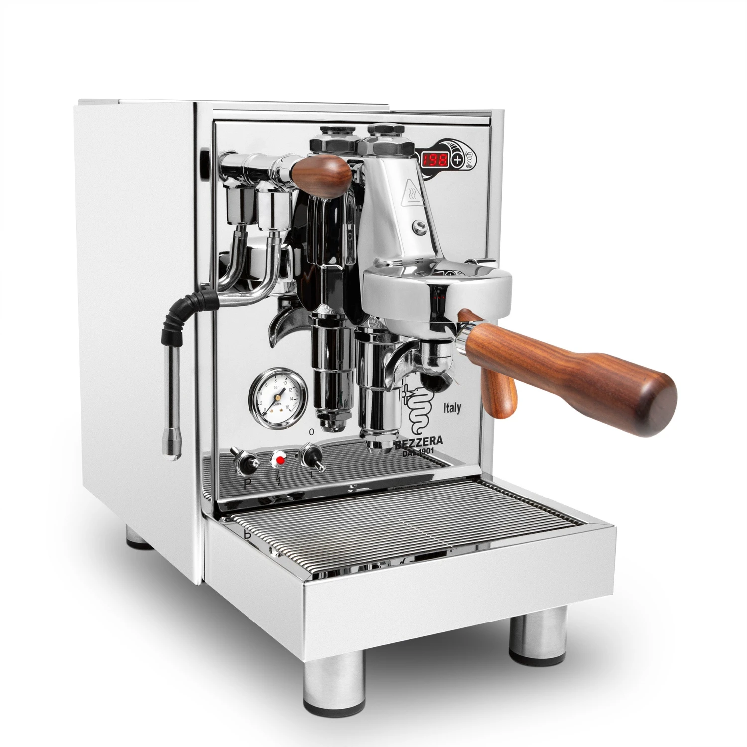 Bezzera Unica Espresso Machine - Rosewood Accents 3 Bezzera Unica Espresso Machine - Rosewood Accents