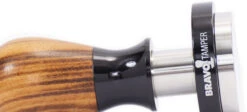 Bravo Espresso Tamper Light Wood Handle 54.7mm 15 Bravo Espresso Tamper Light Wood Handle 54.7mm -Gaggia Store BravoTamper Hero LW
