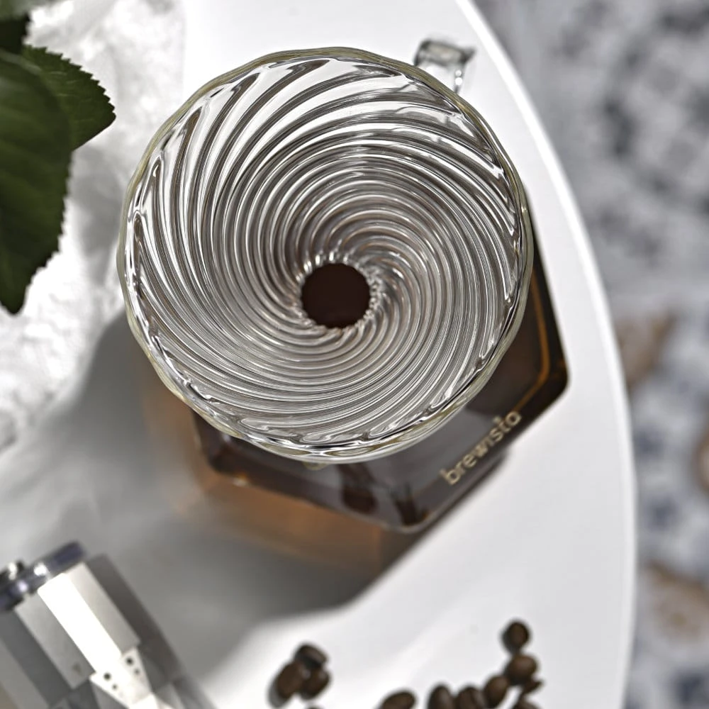 Brewista Tornado Duo Double Wall Glass Dripper 9 Brewista Tornado Duo Double Wall Glass Dripper - Image 7