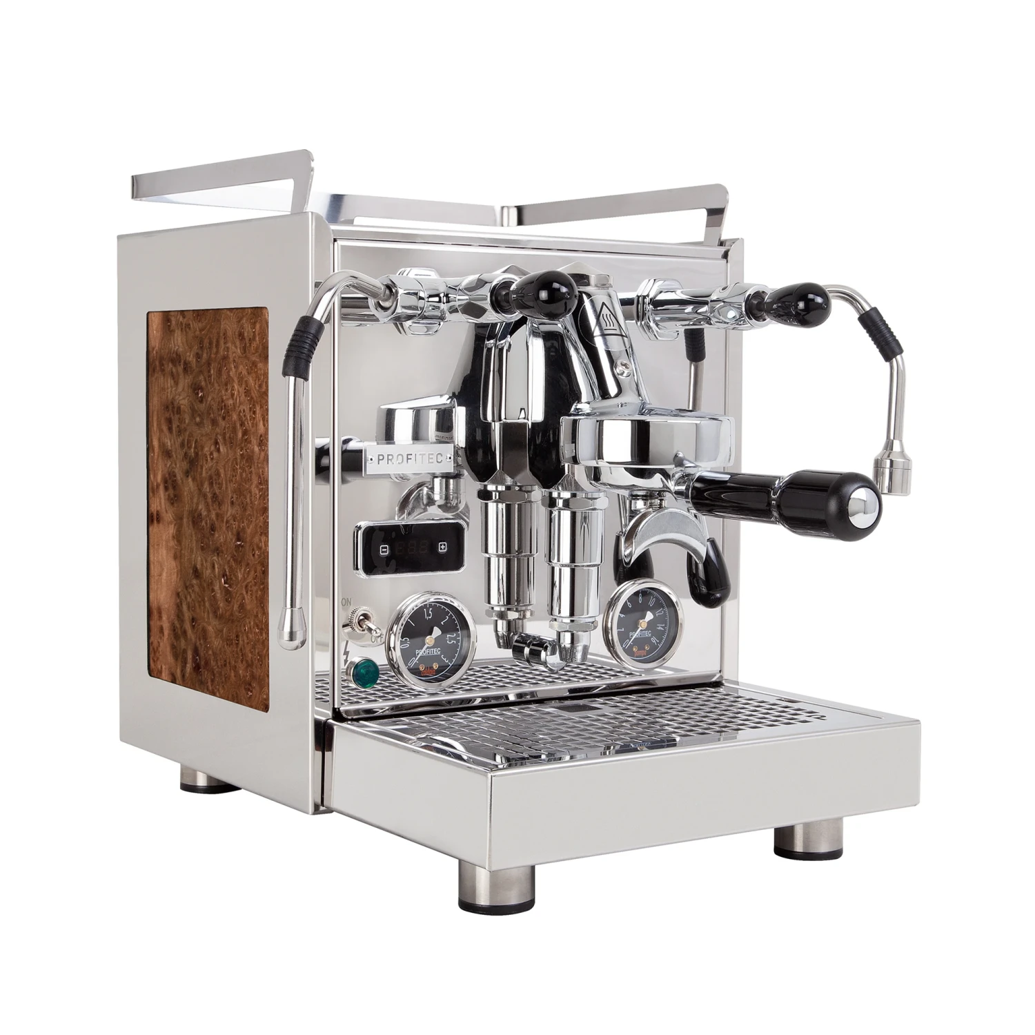 Profitec Pro 600 Dual Boiler Espresso Machine With Quick Steam Plus - Elm Carpathian Burl 3 Profitec Pro 600 Dual Boiler Espresso Machine With Quick Steam Plus - Elm Carpathian Burl