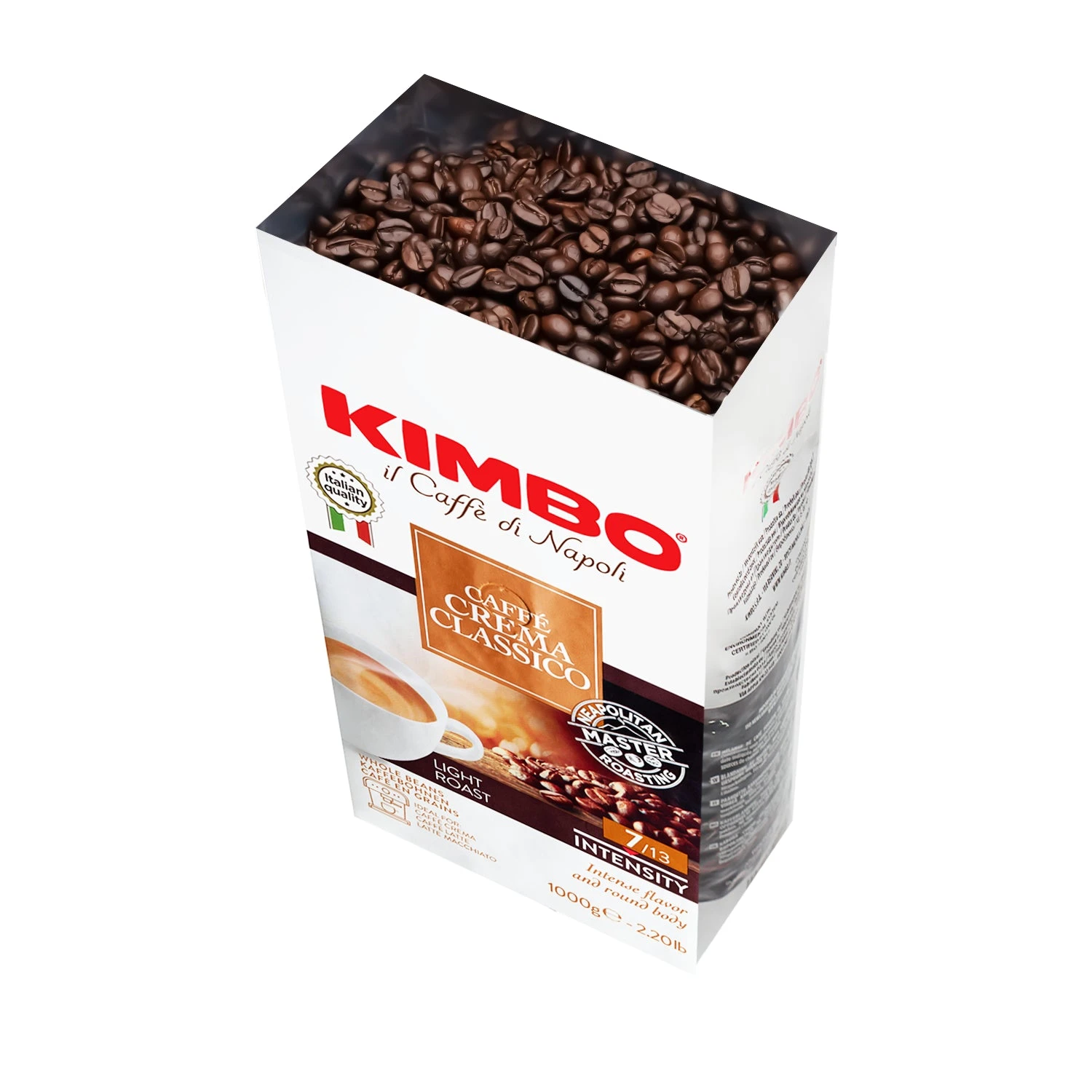 Kimbo Il Caffe Di Napoli CaffeCrema Classico Whole Bean 6 Kimbo Il Caffe Di Napoli CaffeCrema Classico Whole Bean - Image 4