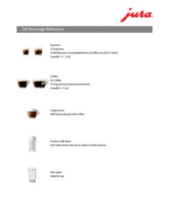 JURA D6 Espresso Machine - Platinum 13 JURA D6 Espresso Machine - Platinum -Gaggia Store D6 Beverage Ref 8e245d2d 35c0 49f8 a27e 72dac2dd1db2