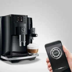 JURA E8 Espresso Machine - Piano Black (NAA) 29 JURA E8 Espresso Machine - Piano Black (NAA) -Gaggia Store E8 Piano Black NAA infinitytable joe iphone square
