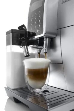 DeLonghi Dinamica LatteCrema Espresso Machine -Gaggia Store ECAM35075SIDinamicawithLatteCrema Cappuccinomilkfrotheralt 2