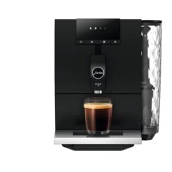 JURA ENA 4 Super-Automatic Espresso Machine - Full Metropolitan Black 16 JURA ENA 4 Super-Automatic Espresso Machine - Full Metropolitan Black -Gaggia Store ENA 4 Full Metropolitan Black NAA frontal coffee