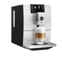 Refurbished JURA ENA 8 Espresso Machine - Black -Gaggia Store ENA 8 Metropolitan Black angle latte macchiato 71caf971 934c 4167 b9f5 4163ee6dc7f5