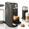Nespresso Vertuo Plus Deluxe Espresso Machine By DeLonghi With Aeroccino - Titan -Gaggia Store ENV155TAE