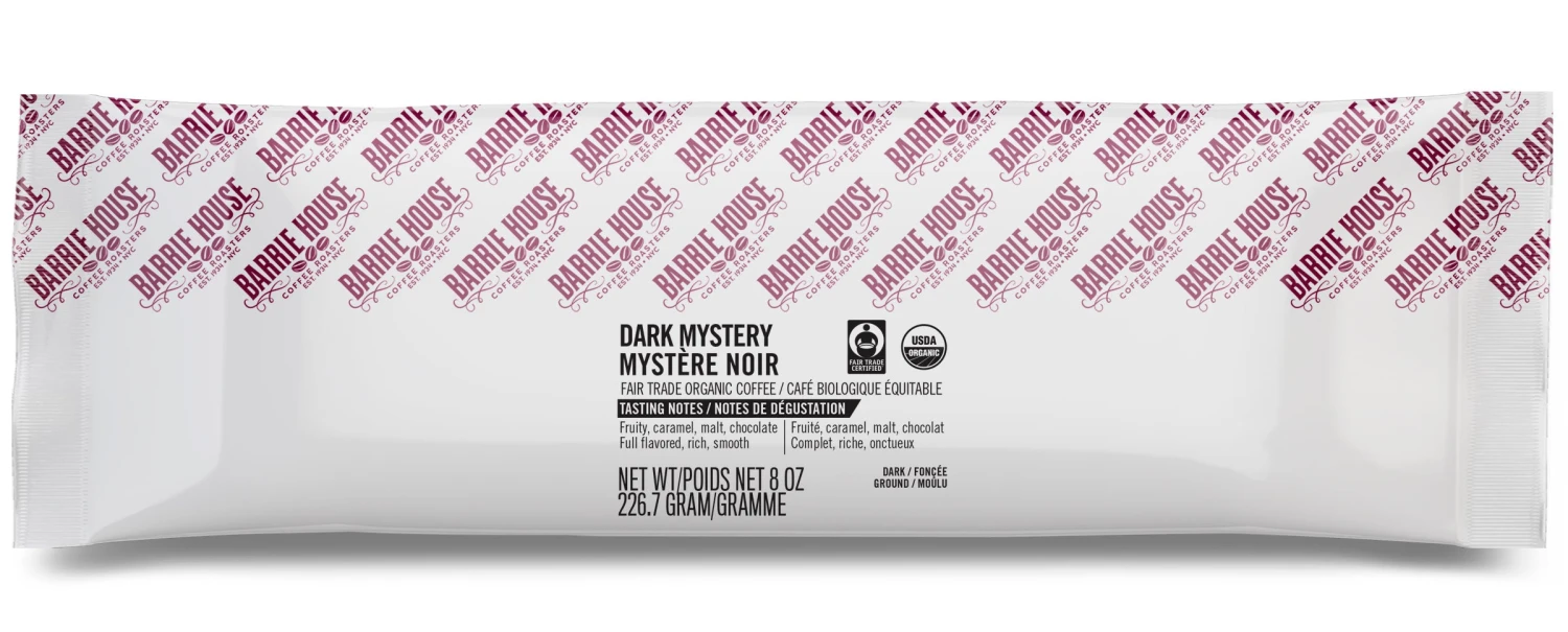 Barrie House Dark Mystery Fair Trade Organic Ground Coffee - 8oz 3 Barrie House Dark Mystery Fair Trade Organic Ground Coffee - 8oz