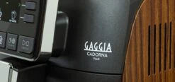 Gaggia Cadorna Barista Plus Automatic Espresso Machine - Dark Chocolate Straight Grain -Gaggia Store GACADORNAPLUS DCSG 2027 G