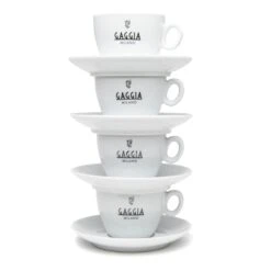 Gaggia Set Of 4 Cappuccino Cups 10 Gaggia Set Of 4 Cappuccino Cups -Gaggia Store GACAPCUP4 1032