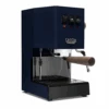 Gaggia Classic Evo Pro Espresso Machine In Classic Blue With Walnut 1 Gaggia Classic Evo Pro Espresso Machine In Classic Blue With Walnut -Gaggia Store GACLASSICEVOPROBLUWL Blue Walnut Bottomless EVO 1153