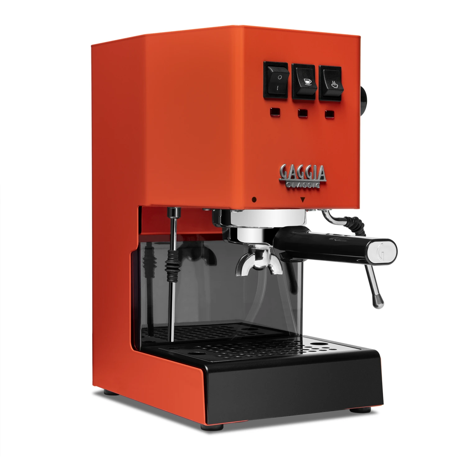 Gaggia Classic Evo Pro Espresso Machine In Lobster Red 3 Gaggia Classic Evo Pro Espresso Machine In Lobster Red