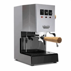 Gaggia Classic Evo Pro Semi-Automatic Espresso Machine With Olive Wood 21 Gaggia Classic Evo Pro Semi-Automatic Espresso Machine With Olive Wood -Gaggia Store GACLASSICEVOPROOW Stainless Olive Single EVO 1153
