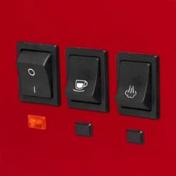 Gaggia Classic Evo Pro Espresso Machine In Cherry Red -Gaggia Store GACLASSICEVOPRORED 0001L