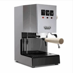 Gaggia Classic Evo Pro Semi-Automatic Espresso Machine With Tiger Maple