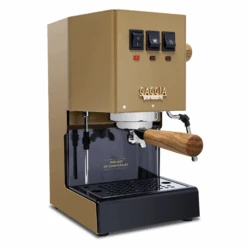 Gaggia Classic Evo Pro - 85th Anniversary Limited Edition With Olive Wood -Gaggia Store GACLASSICGOLDOWSNG