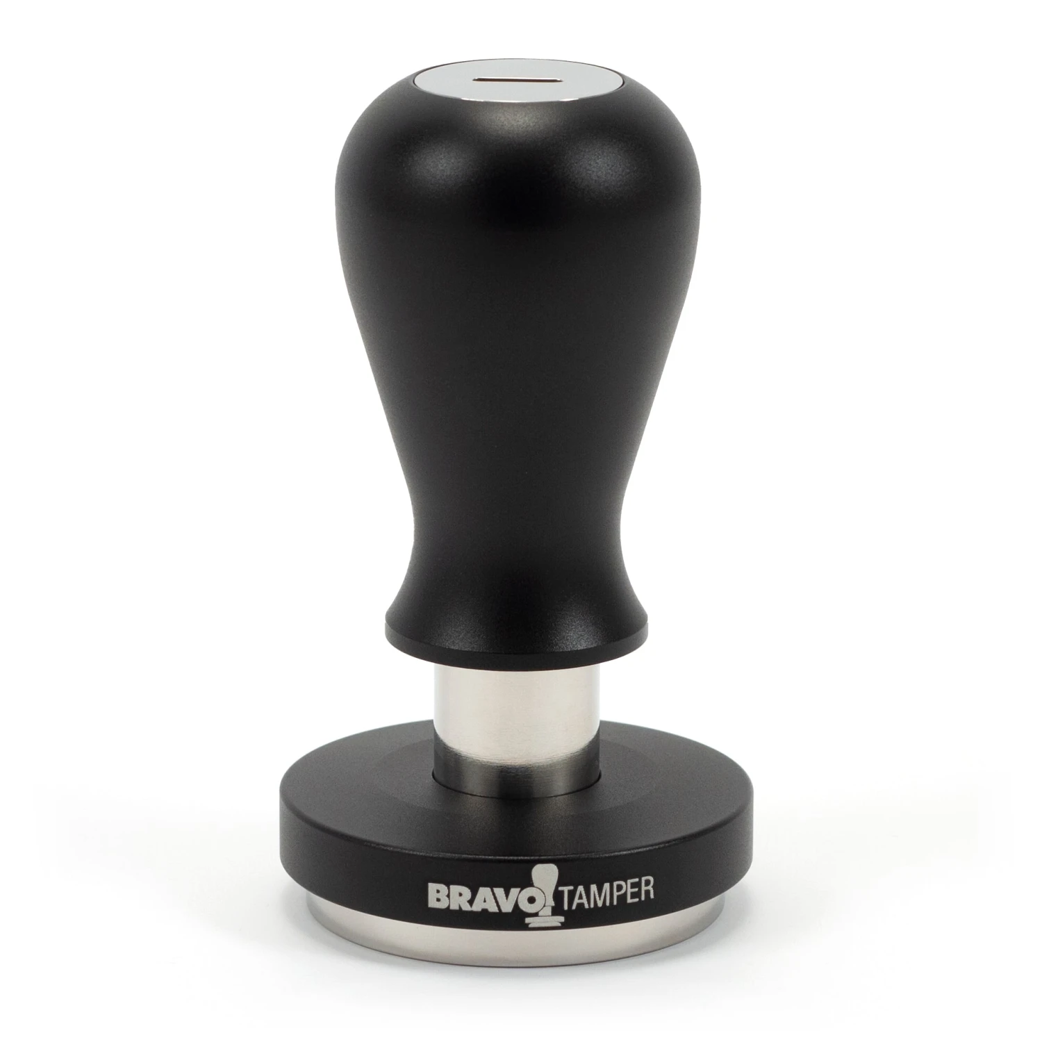 Bravo 58.5 Mm Espresso Tamper Aluminum Handle - Matte Black 3 Bravo 58.5 Mm Espresso Tamper Aluminum Handle - Matte Black