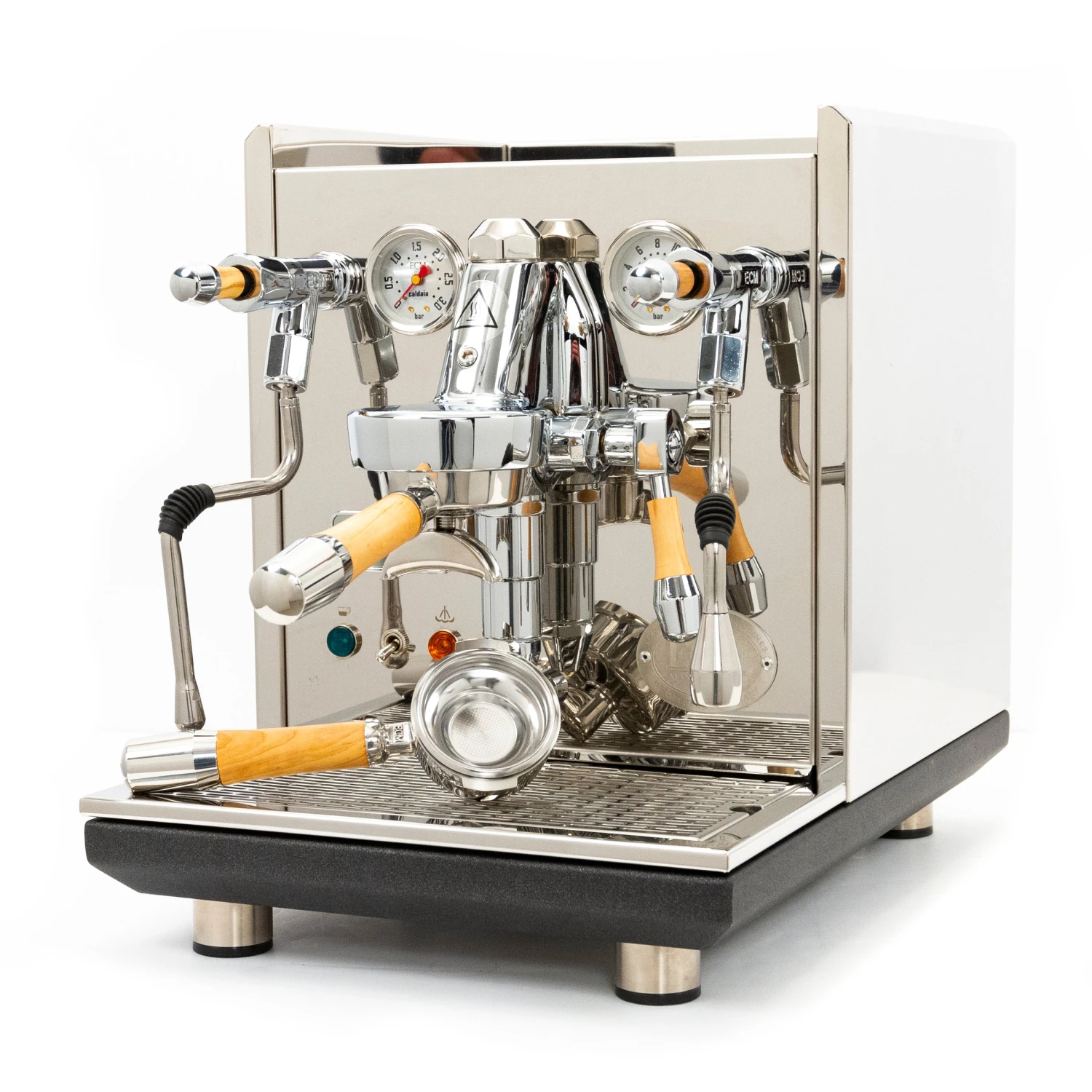 ECM Synchronika Espresso Machine - Olive Wood 3 ECM Synchronika Espresso Machine - Olive Wood