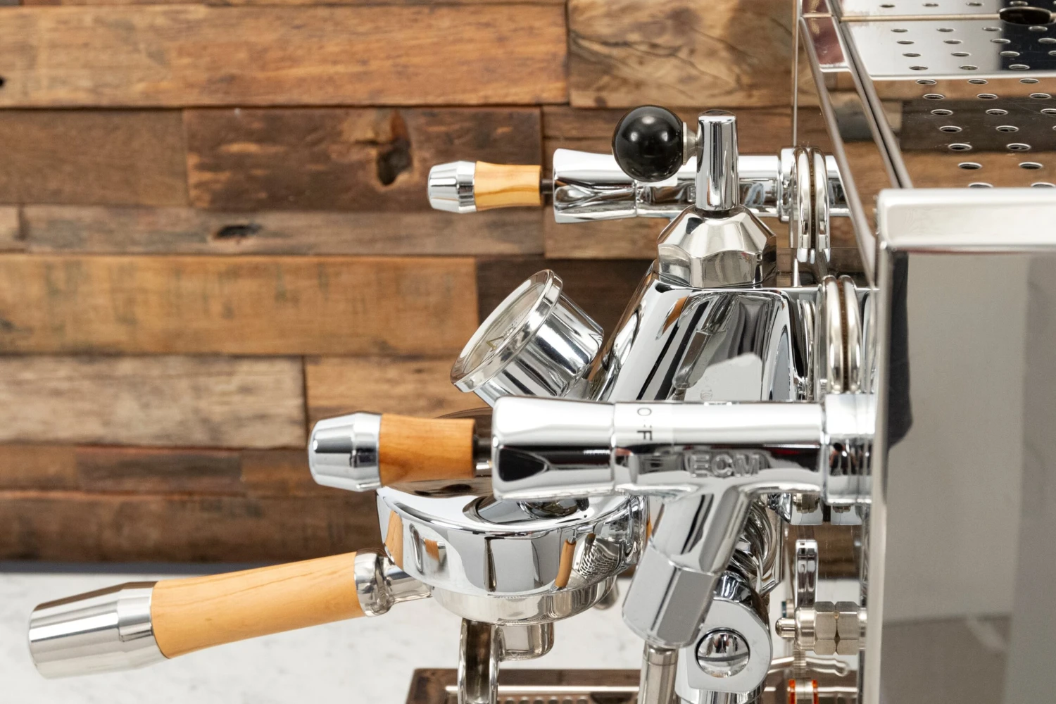 ECM Synchronika Espresso Machine With Flow Control - Olive Wood 10 ECM Synchronika Espresso Machine With Flow Control - Olive Wood - Image 8