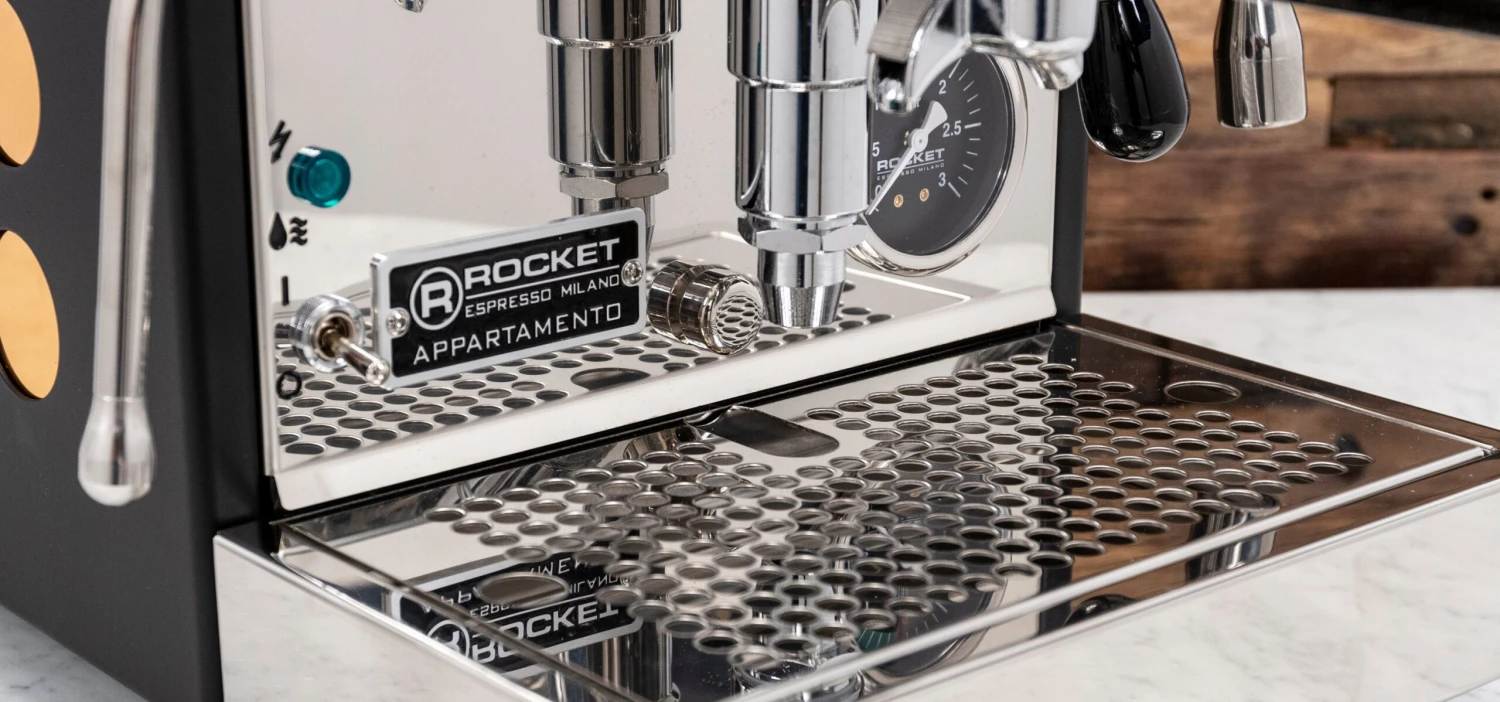 Rocket Espresso Appartamento Serie Nera Espresso Machine - White 18 Rocket Espresso Appartamento Serie Nera Espresso Machine - White - Image 16