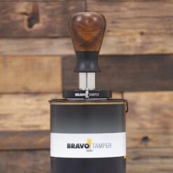 Bravo Espresso Tamper Dark Wood Handle 58.5 Mm -Gaggia Store IMG 4448