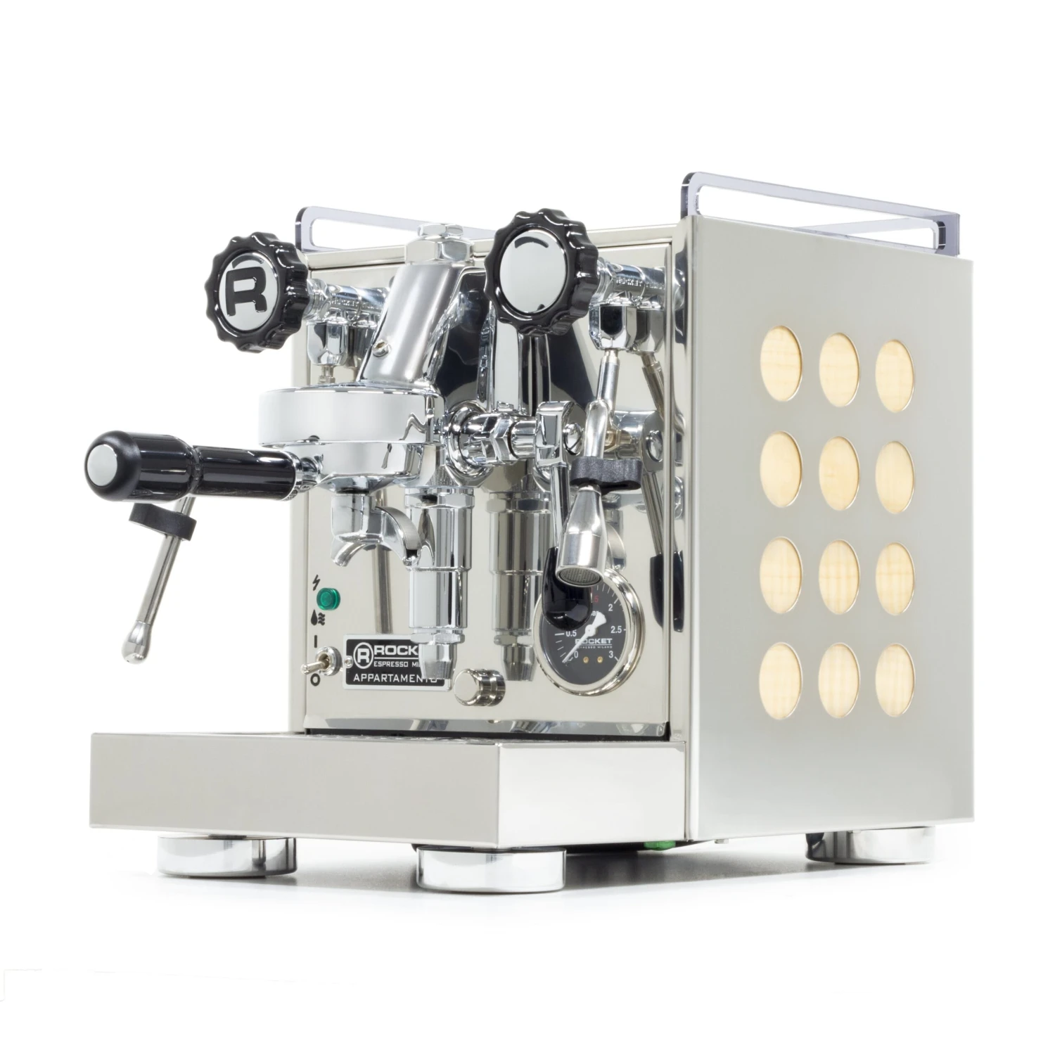 Rocket Espresso Appartamento Espresso Machine - Maple Curly Figured 3 Rocket Espresso Appartamento Espresso Machine - Maple Curly Figured