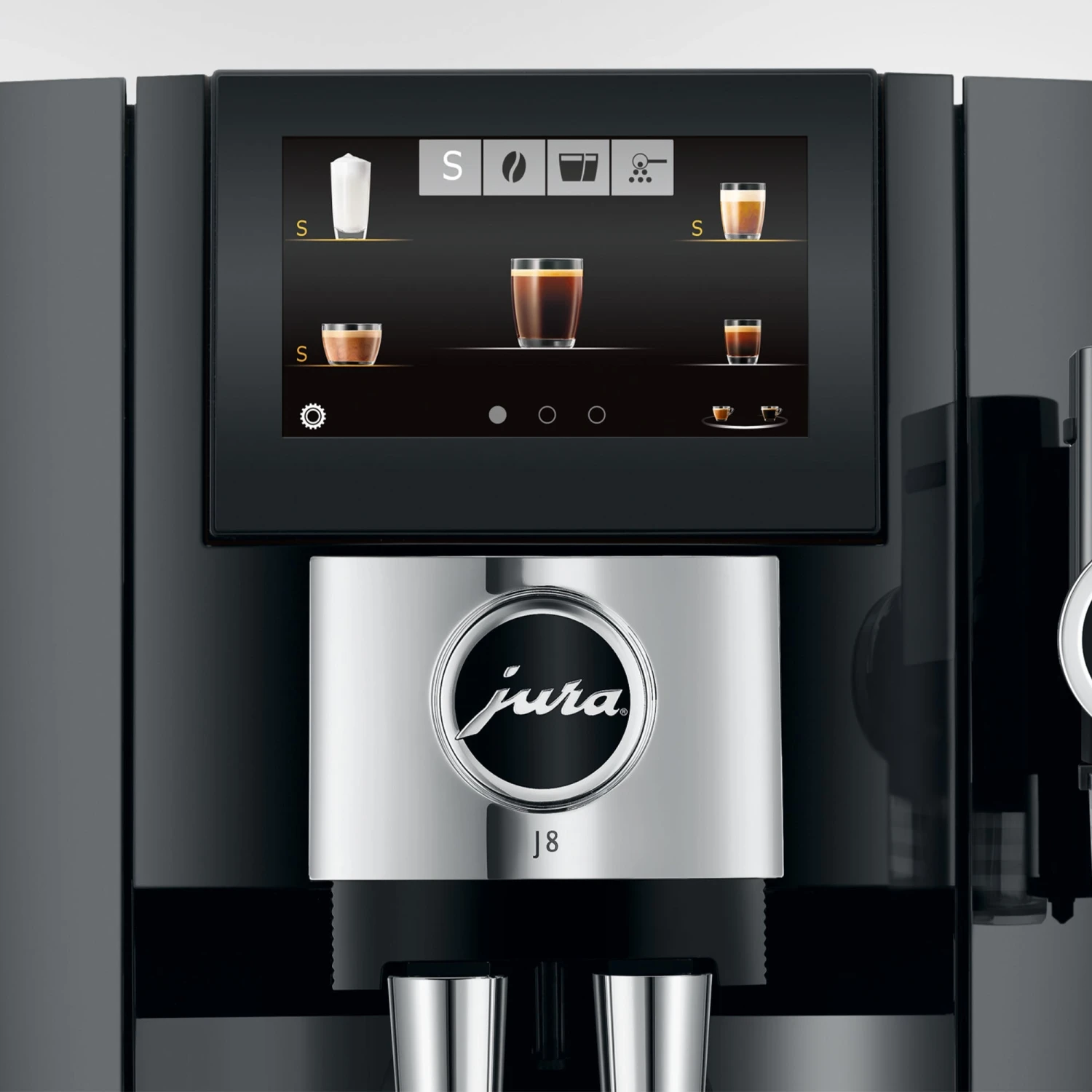 JURA J8 Super-Automatic Espresso Machine - Midnight Silver 14 JURA J8 Super-Automatic Espresso Machine - Midnight Silver - Image 12