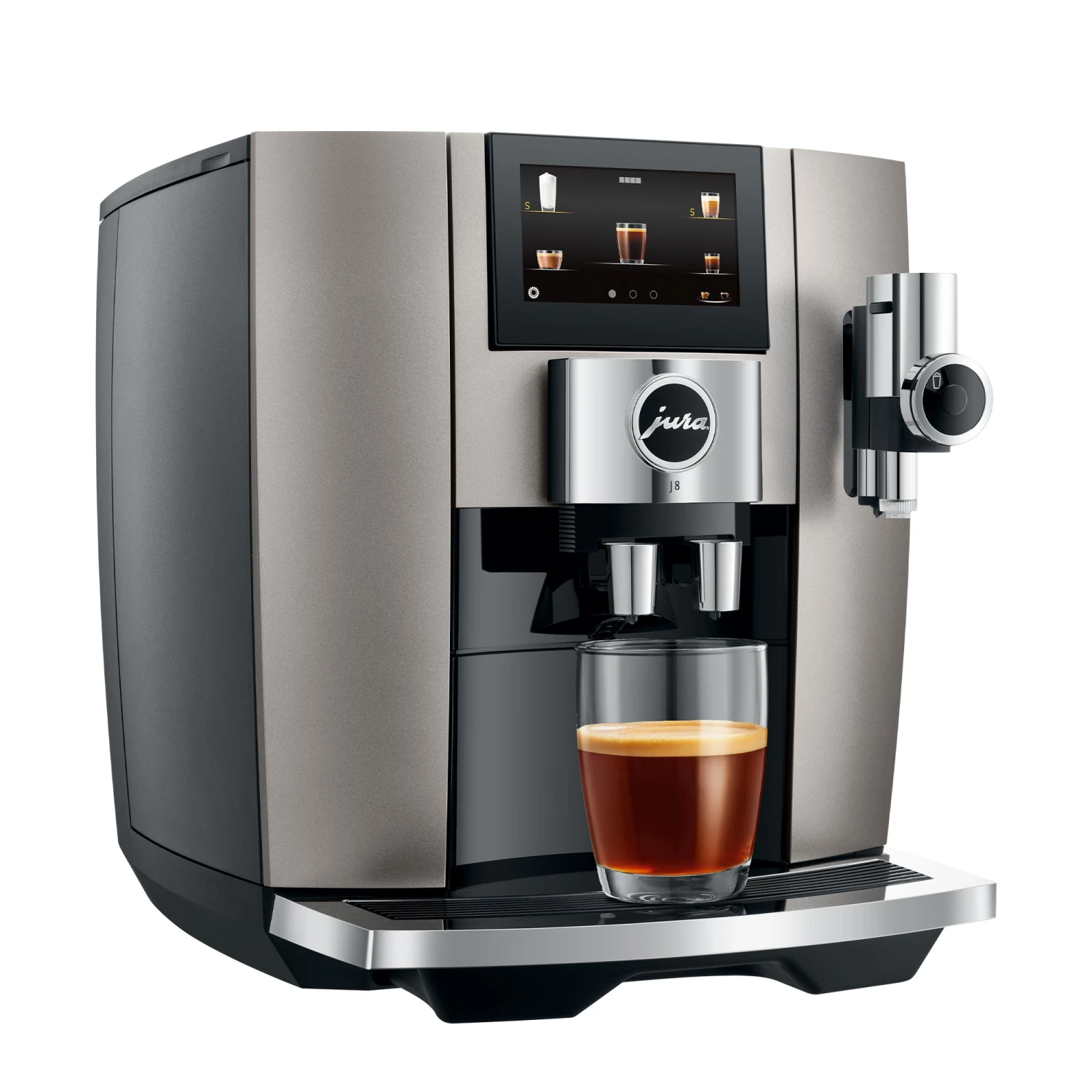 JURA J8 Super-Automatic Espresso Machine - Midnight Silver 3 JURA J8 Super-Automatic Espresso Machine - Midnight Silver