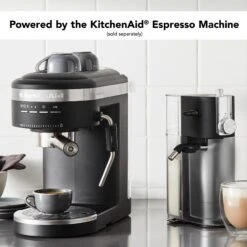 KitchenAid® Automatic Milk Frother Attachment - Brushed Stainless Steel 10 KitchenAid® Automatic Milk Frother Attachment - Brushed Stainless Steel -Gaggia Store KitchenaidMilkFrotherLifestyle3 638dc024 f77e 4a94 9c7a 0d418b783dbe
