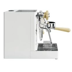 Lelit Mara X Heat Exchanger Espresso Machine - Matte White -Gaggia Store MaraXMatteWhite Side