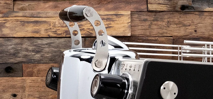 Dalla Corte Mina Espresso Machine (220v) - Dark Oak 7 Dalla Corte Mina Espresso Machine (220v) - Dark Oak - Image 5