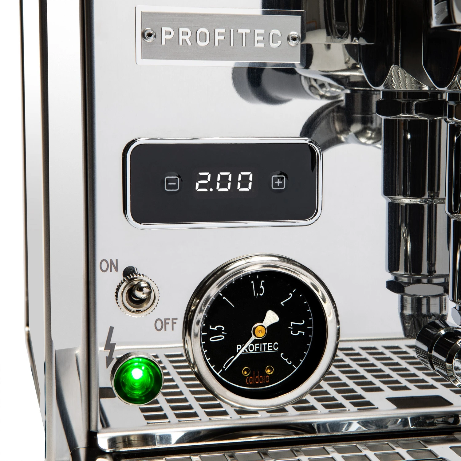 Profitec Pro 600 Dual Boiler Espresso Machine With Quick Steam Plus - Elm Carpathian Burl 10 Profitec Pro 600 Dual Boiler Espresso Machine With Quick Steam Plus - Elm Carpathian Burl - Image 8