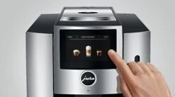 JURA S8 Chrome Espresso Machine -Gaggia Store S8 emo Cr screen rotary en Print eng 20168