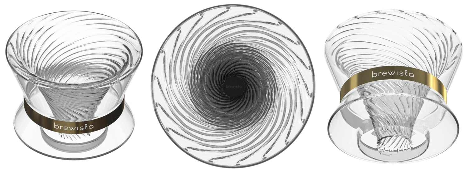 Brewista Tornado Duo Double Wall Glass Dripper 11 Brewista Tornado Duo Double Wall Glass Dripper - Image 9