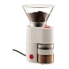 Bodum Bistro Burr Coffee Grinder In White -Gaggia Store bodum bistro burr grinder in white