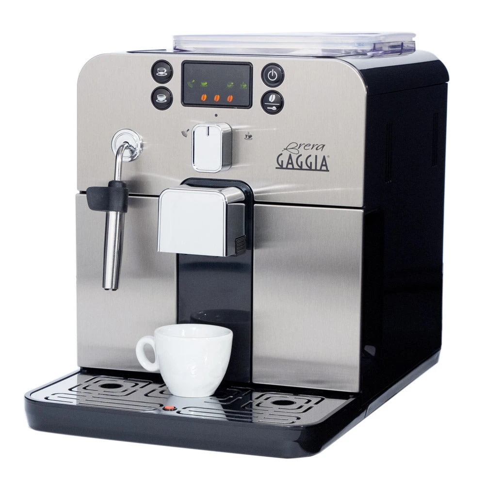 Gaggia Brera Espresso Machine In Black 3 Gaggia Brera Espresso Machine In Black