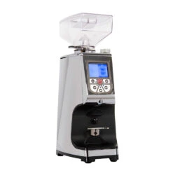 Eureka Atom Espresso Grinder In Chrome -Gaggia Store eureka atom chrome right