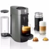 Nespresso VertuoPlus And Aeroccino Bundle In Grey -Gaggia Store nespresso vertuoplus bundle in grey delonghi