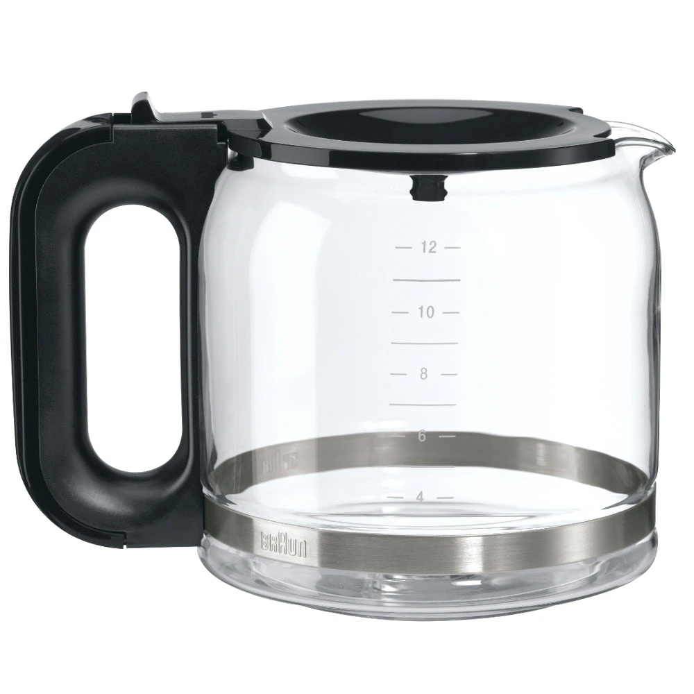 Braun BrewSense 12-Cup Replacement Glass Carafe 3 Braun BrewSense 12-Cup Replacement Glass Carafe
