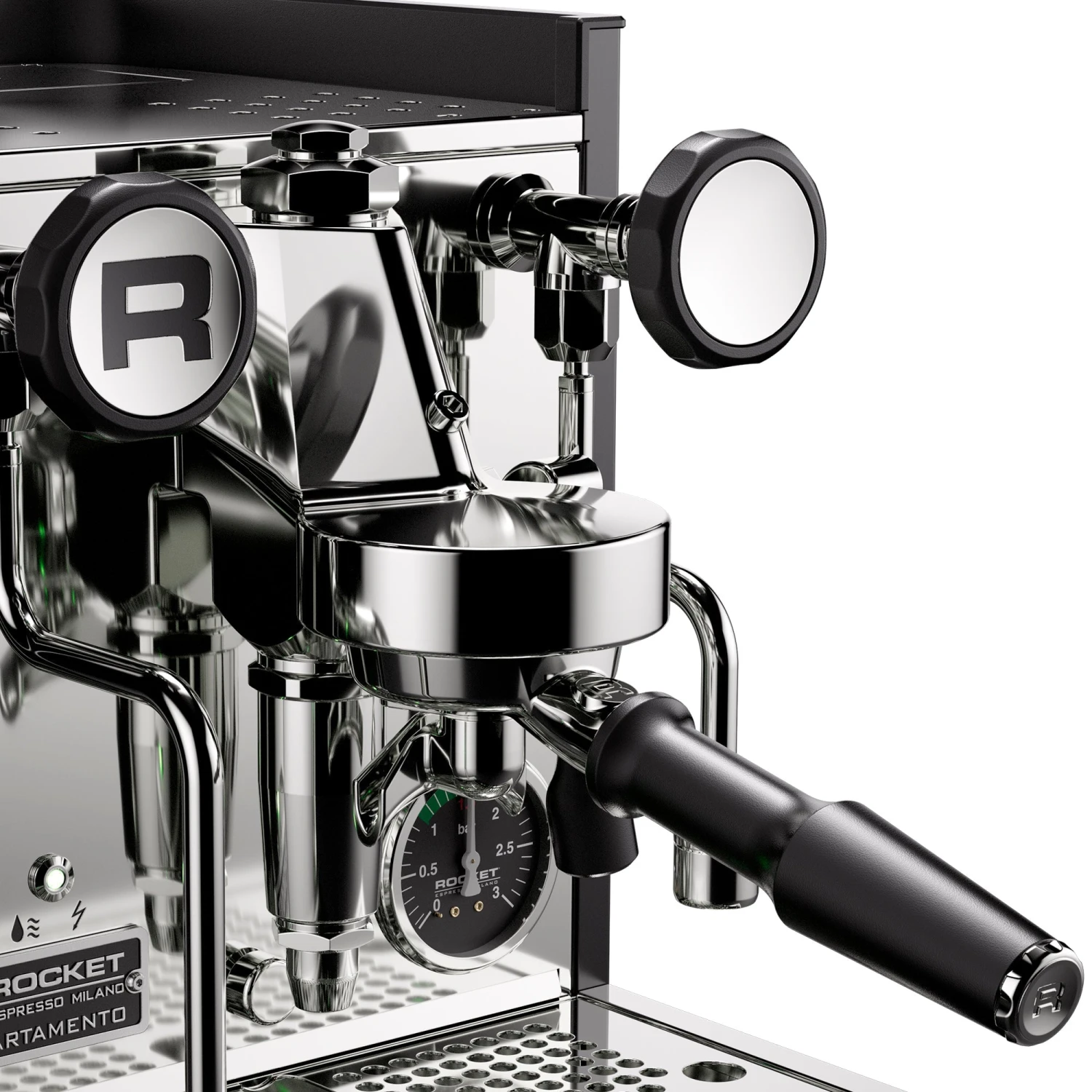 Rocket Espresso Appartamento TCA Espresso Machine With Flow Control - Black And Copper 11 Rocket Espresso Appartamento TCA Espresso Machine With Flow Control - Black And Copper - Image 9