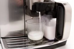 Gaggia Velasca Prestige One-Touch Coffee And Espresso Machine -Gaggia Store velasca prestige carafe frothing 1